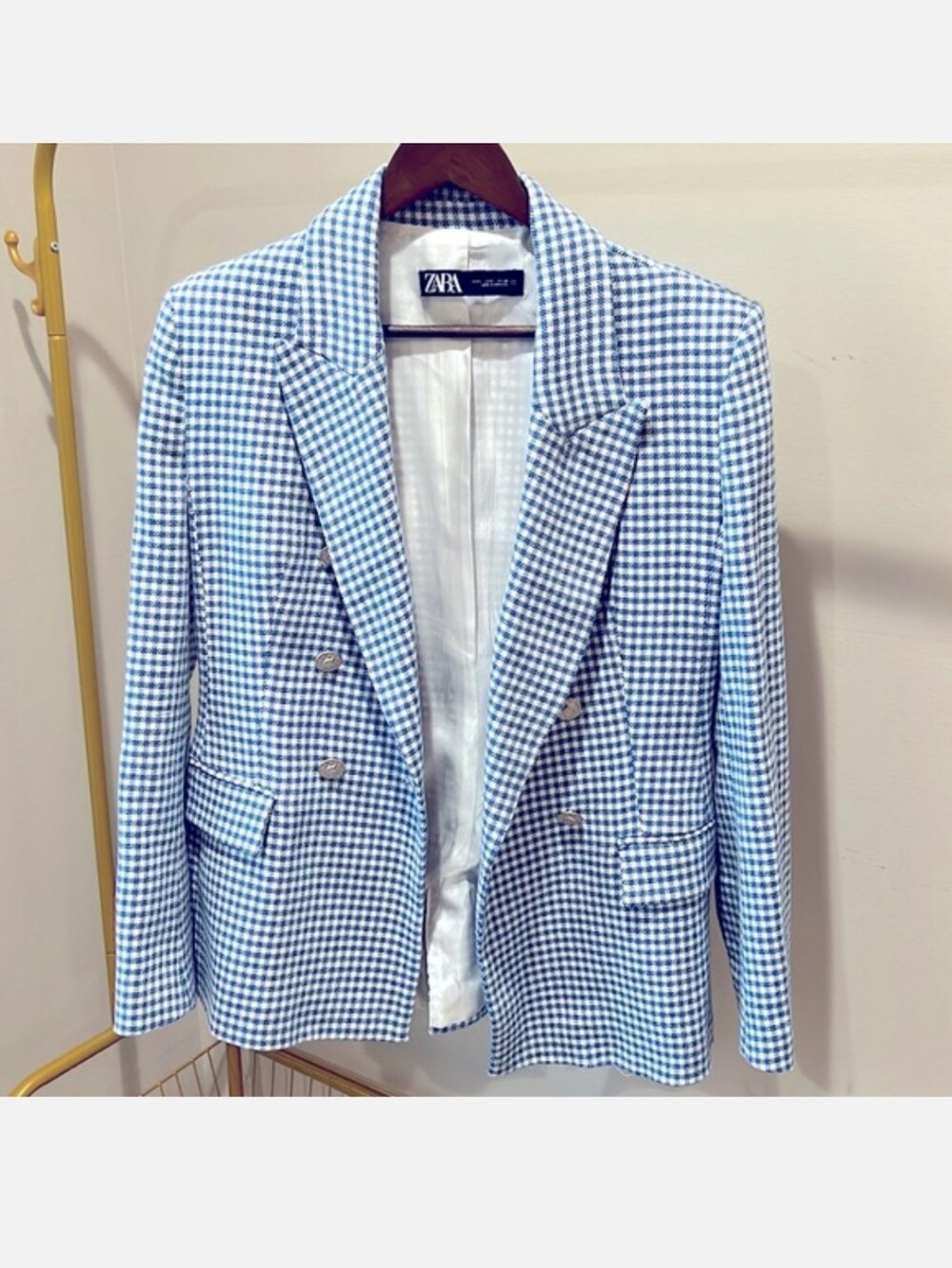 Zara Double-breasted Blazer